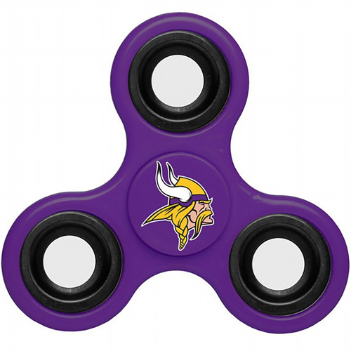 NFL Minnesota Vikings 3 Way Fidget Spinner H29